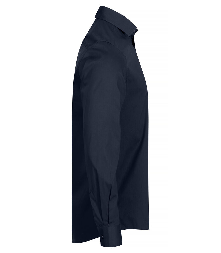 Clique Heren Hemd - LS Stretch Shirt