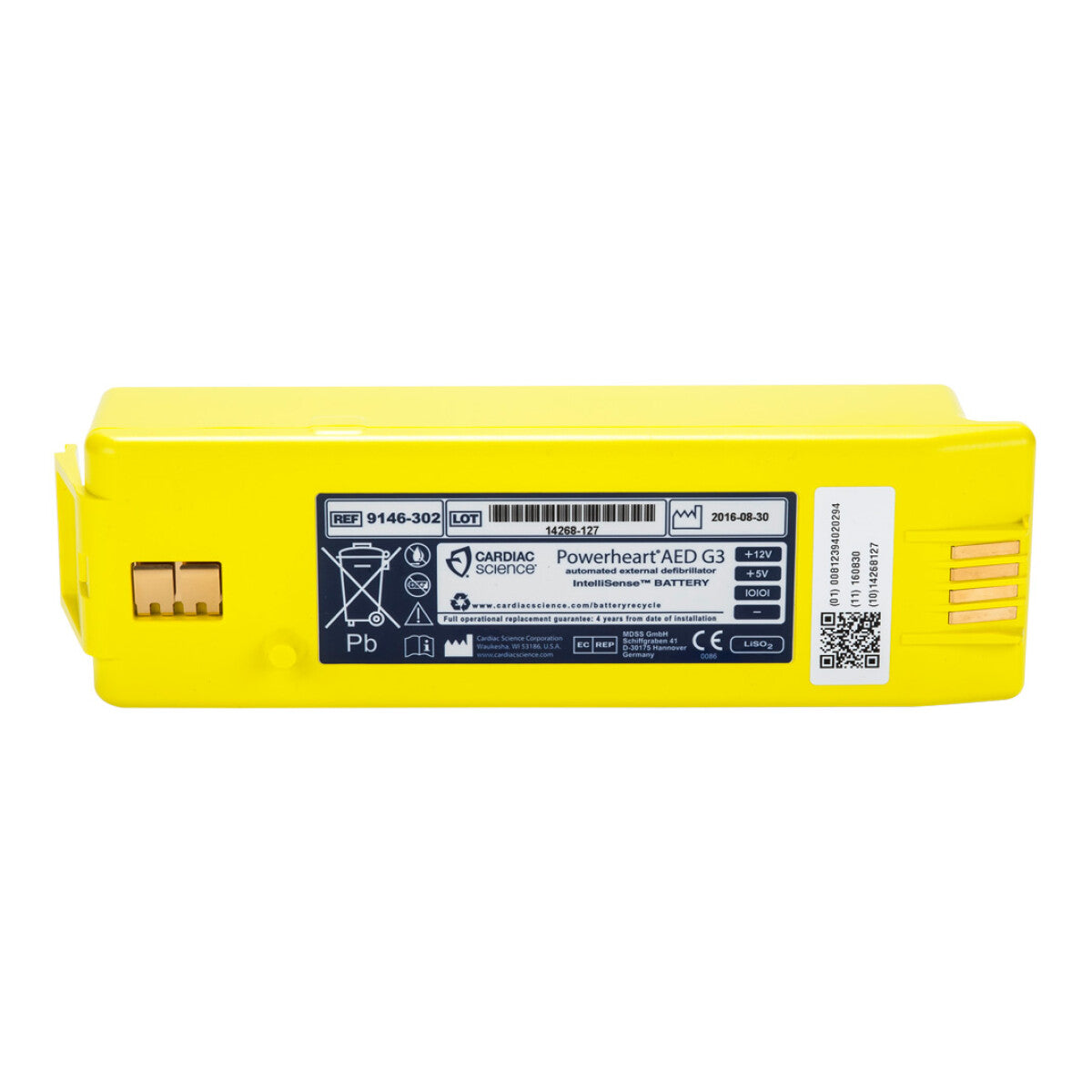 Cardiac Science Powerheart G3 PLUS (type 9146) batterij