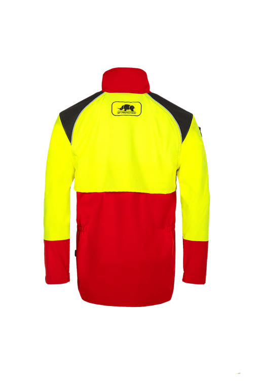 SIP - werkjas "Forest Pro" (Rood/Fluo Geel)