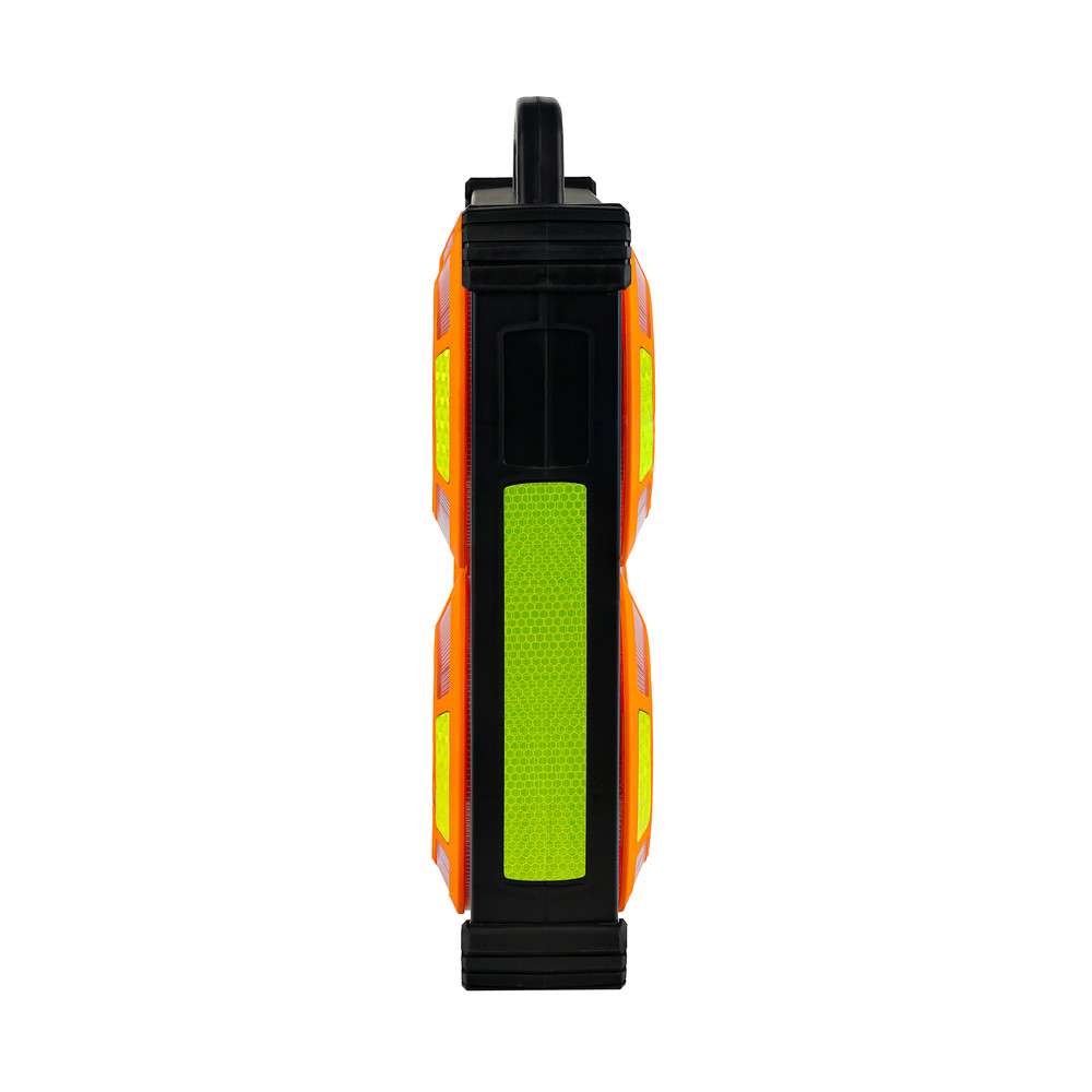 LED 360° signaalverlichtingset voor verkeerskegels in koffer