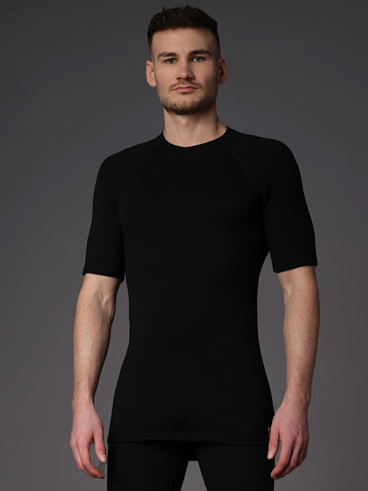 Comazo -  Merinowollen shirt met 1/4 mouwen | 220 g/m² | Hoge thermische prestaties