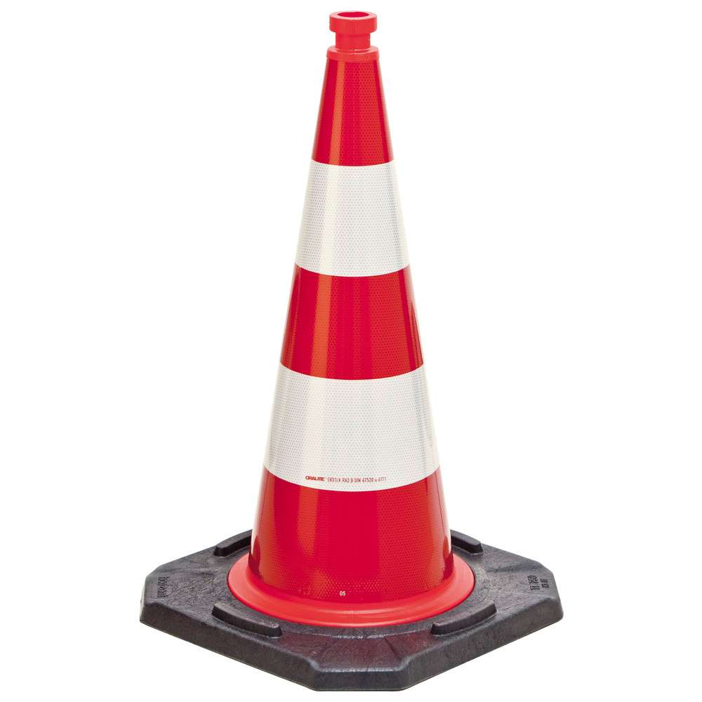 Verkeerskegel volgens TL, retroreflecterend, 500 mm, folie type A (RA1)