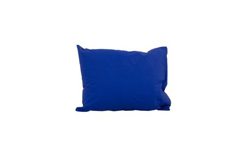 Hoofdkussen afwasbaar FR blauw 30x40cm