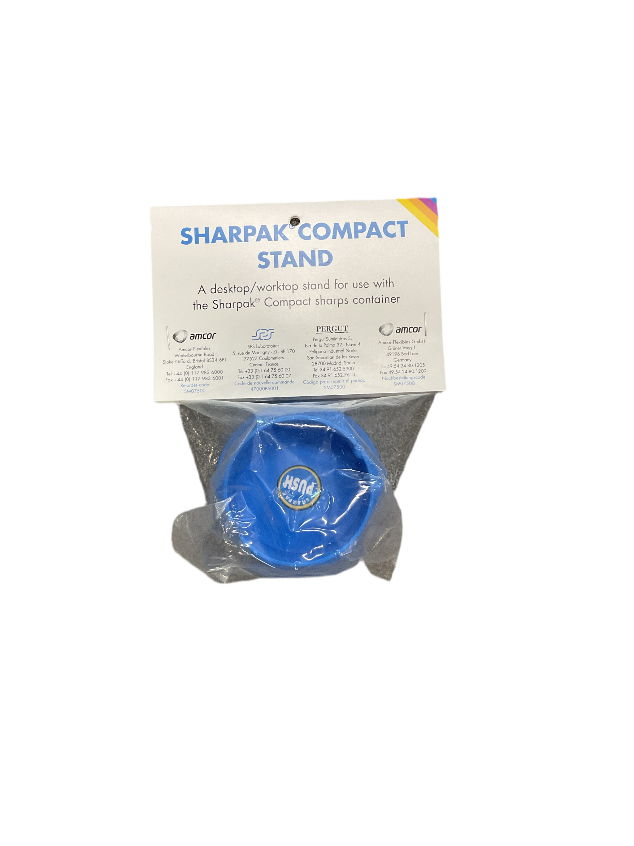Houder voor Naaldcontainer Sharpak Compact– AB Technics