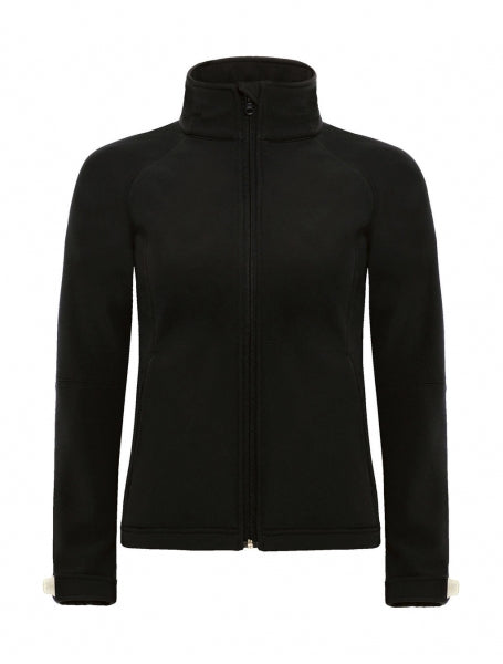 Softshell met kap dames - B&C