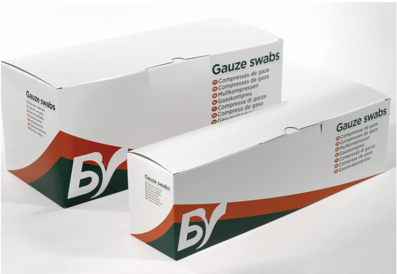 BV - Steriele compressen 10 x 10 cm - per 1 x 110