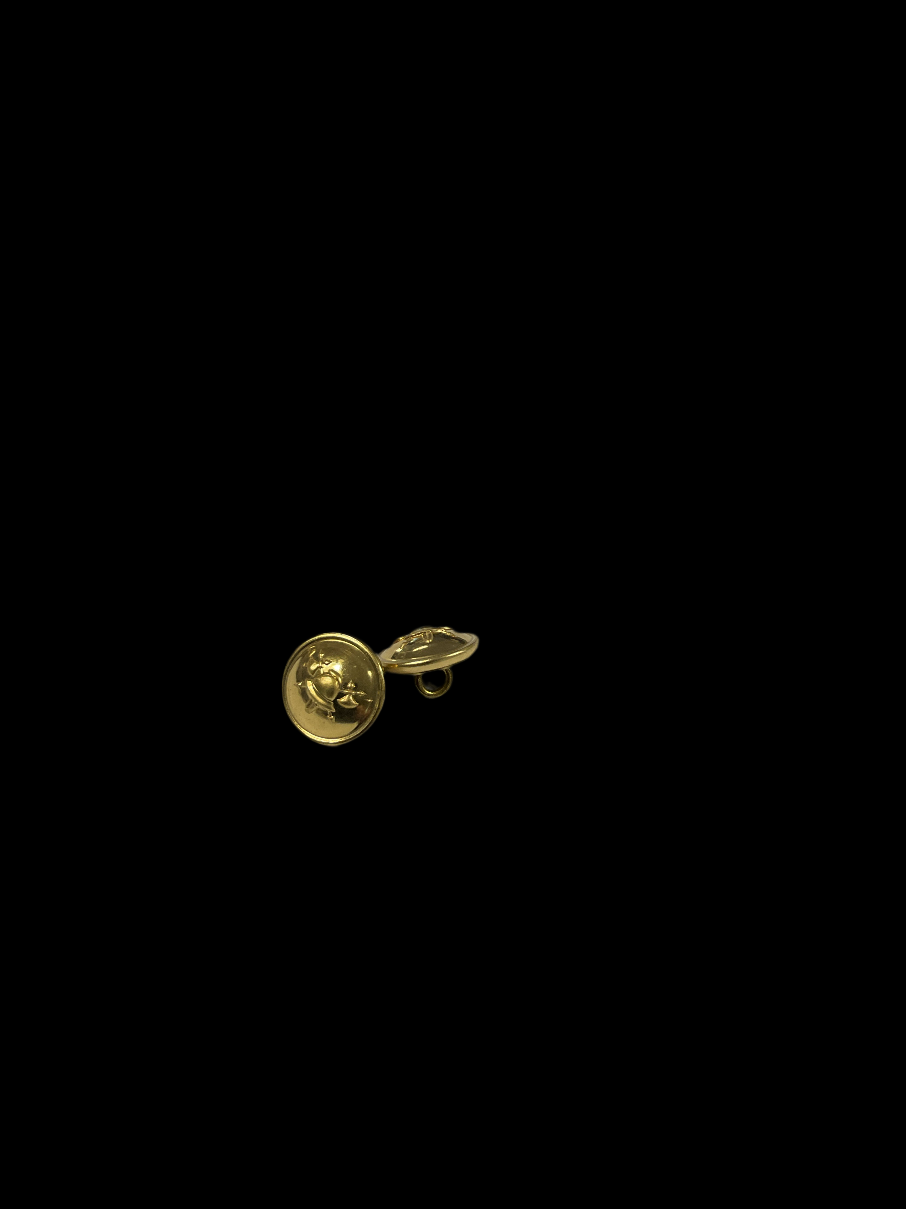 Gouden knoop, 18 mm, blinkend