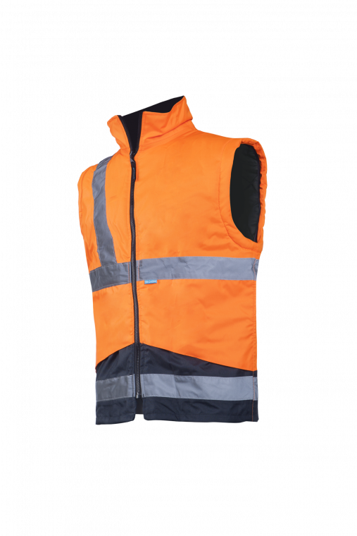 Sioen - Signalisatie regenparka met uitneembare bodywarmer "Skollfield"