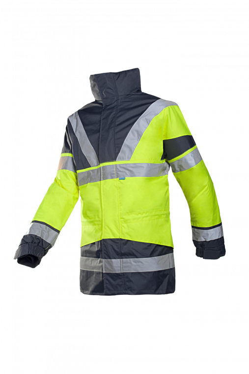 Sioen - Signalisatie regenparka met uitneembare bodywarmer "Skollfield"