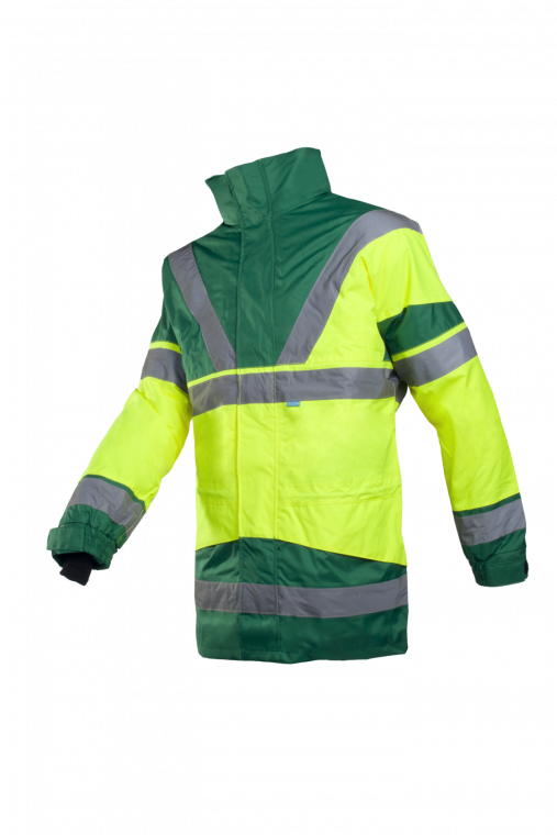 Sioen - Signalisatie regenparka met uitneembare bodywarmer "Skollfield"