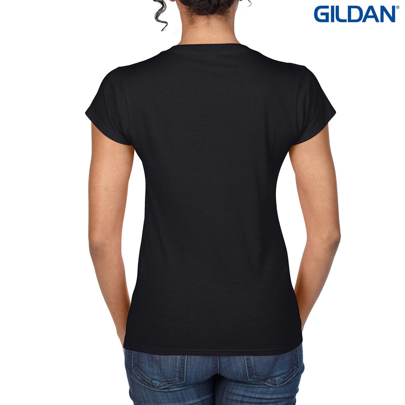 Gildan - T-shirt Premium Cotton Ladies V-Neck (Laatste Stuks)