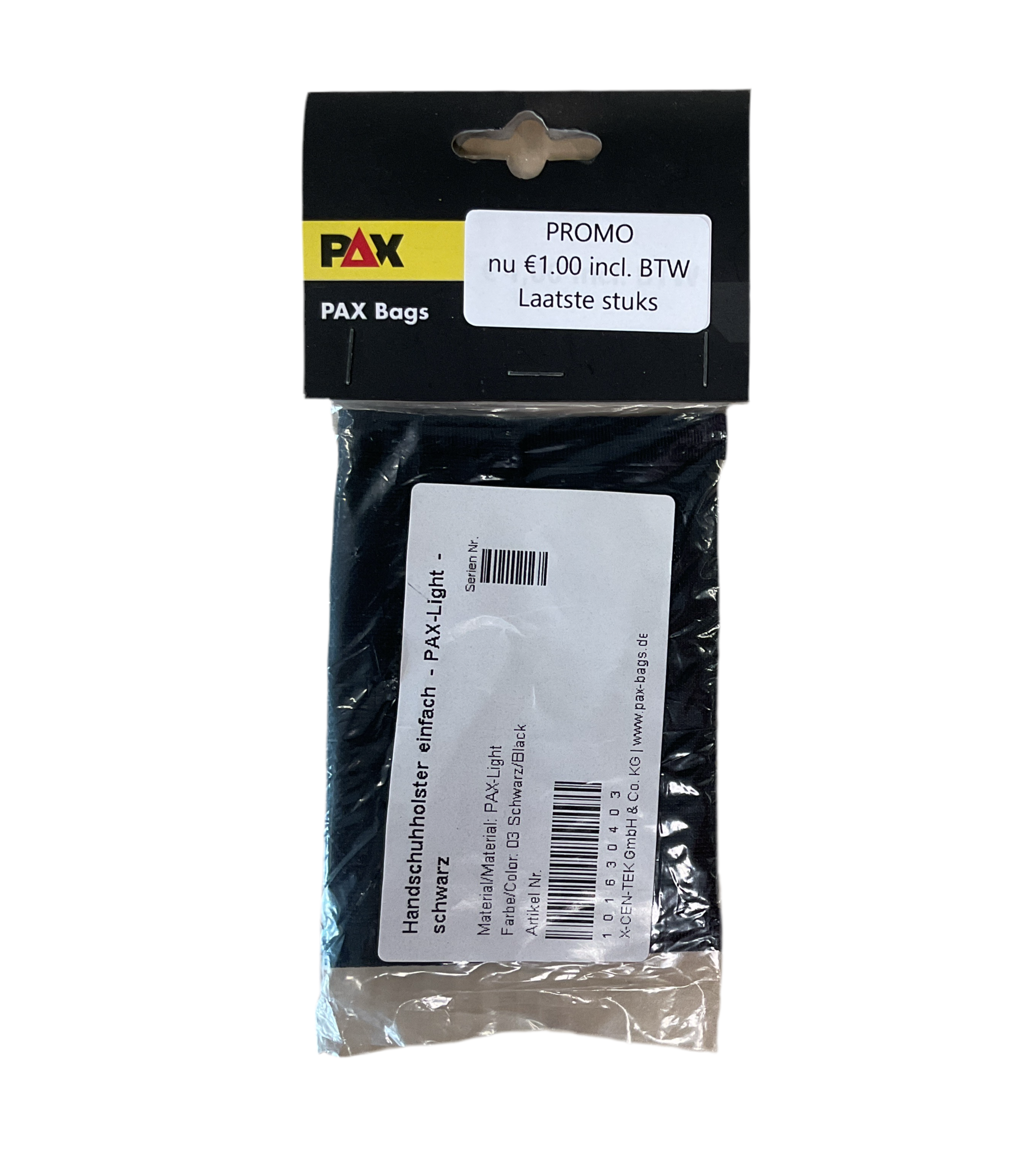 PAX light, Holster.
