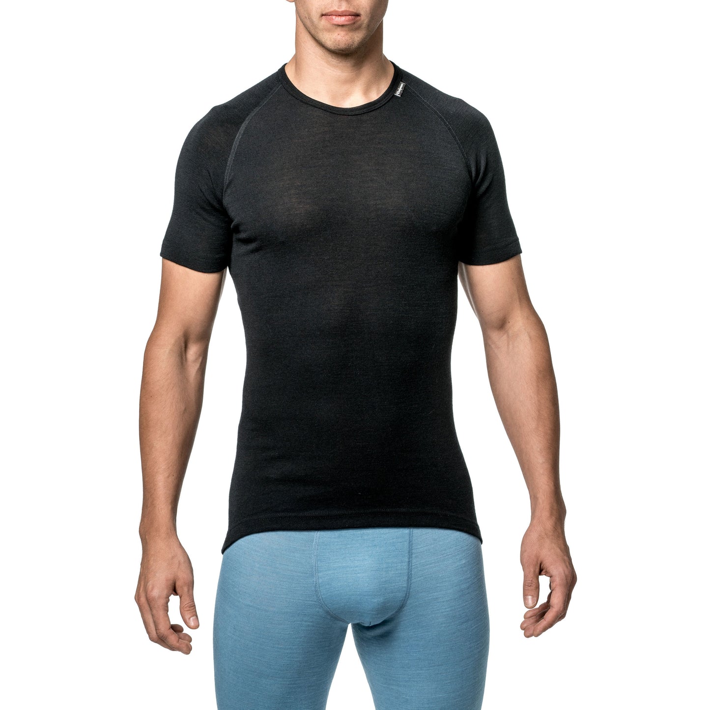 Woolpower - T-shirt "Tee Lite" Zwart