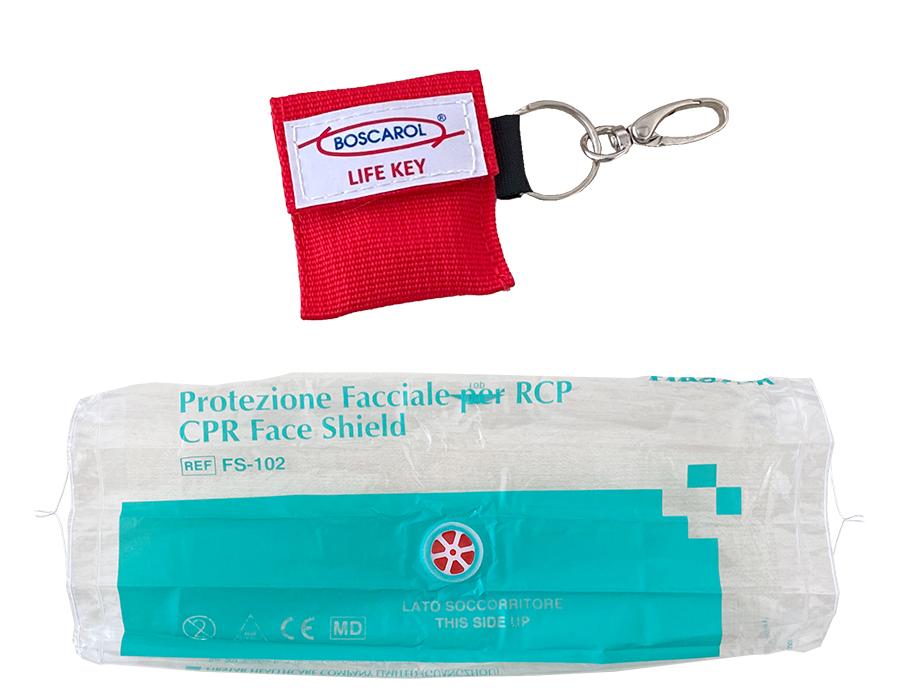 Face shield Life Key (sleutelhanger)