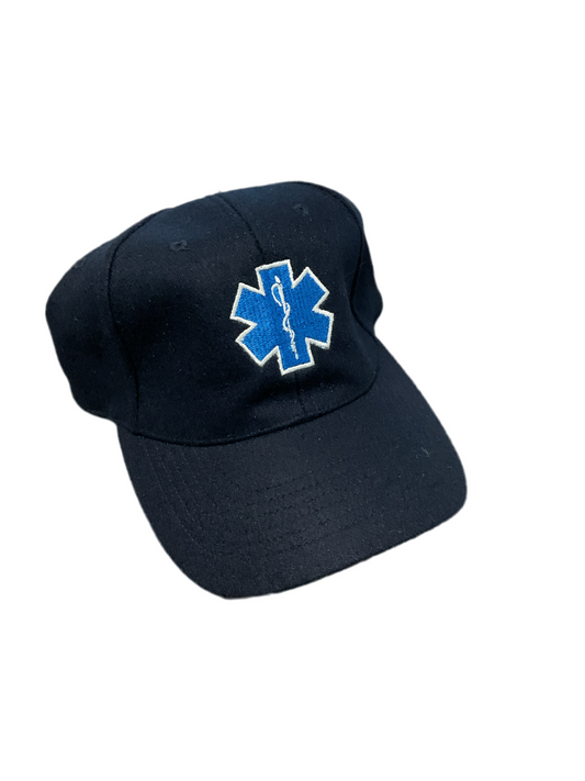 Pet, geborduurd, Star of Life- Ambulancier