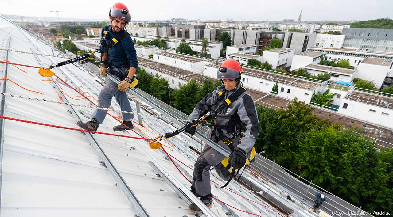 Petzl Solutions - Dakwerken en controles van gebinten Set