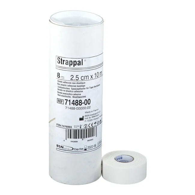 Kleefband STRAPPAL sporttape 2,5 cm (per 8 stuks)