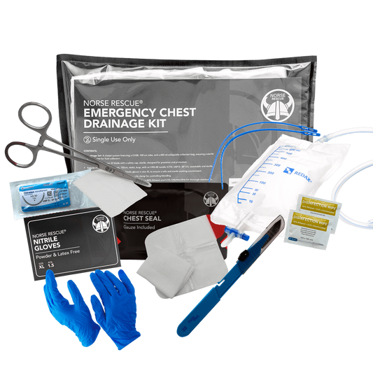 NORSE RESCUE® Emergency Chest Drainag Kit