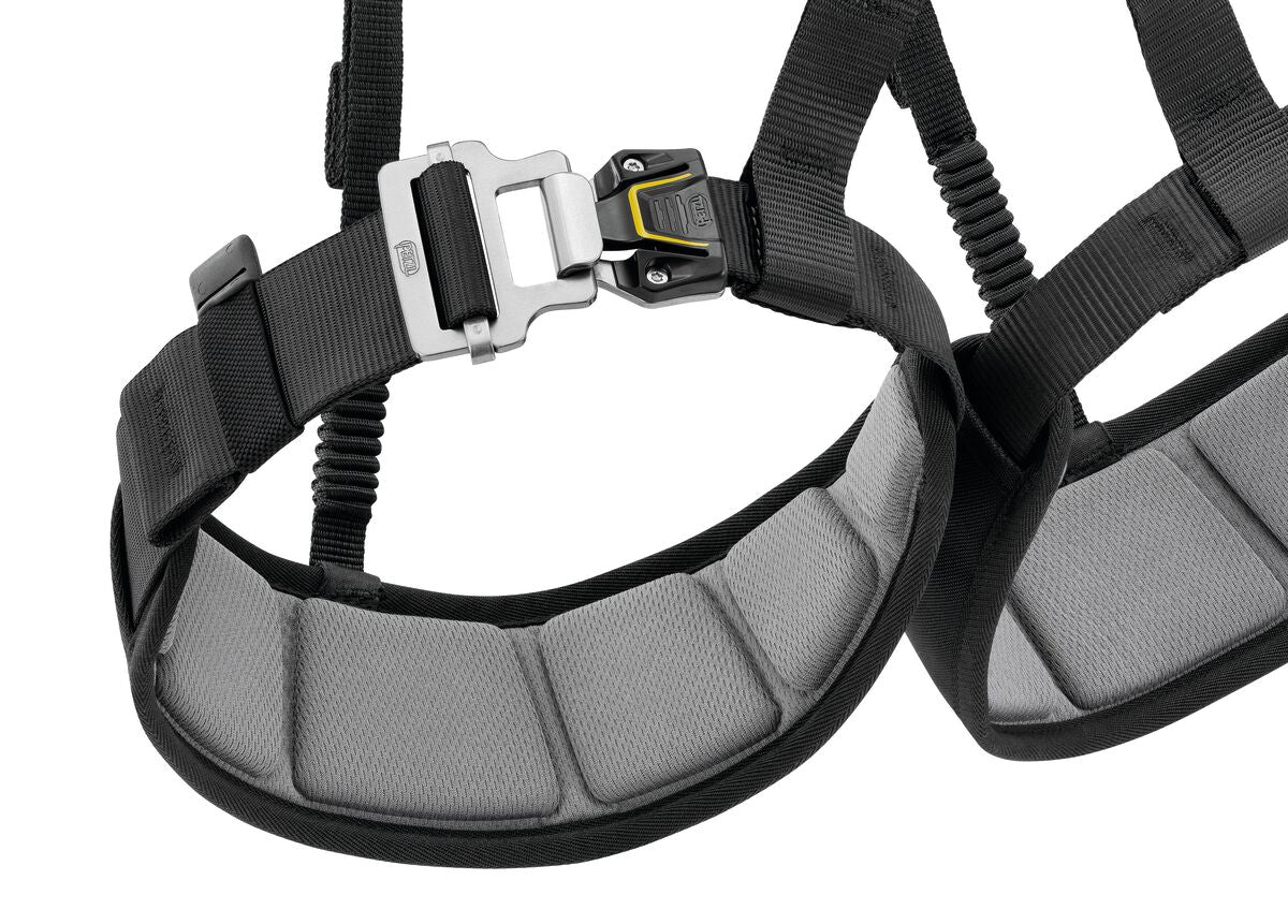 Petzl - FALCON® Zitgordel (Zwart/Geel)