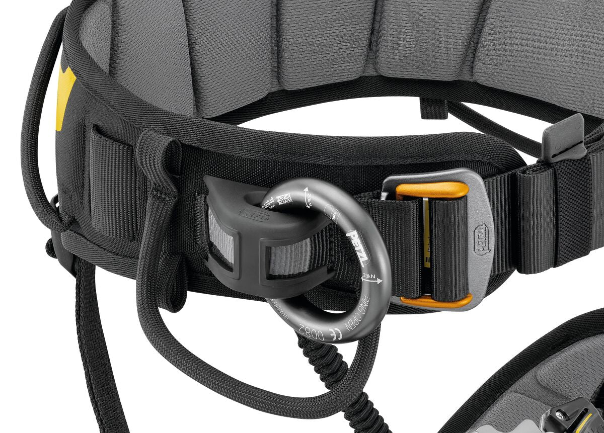 Petzl - FALCON® Zitgordel (Zwart/Geel)