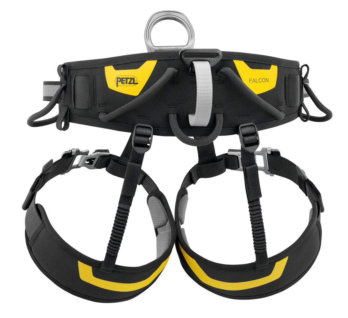 Petzl - FALCON® Zitgordel (Zwart/Geel)