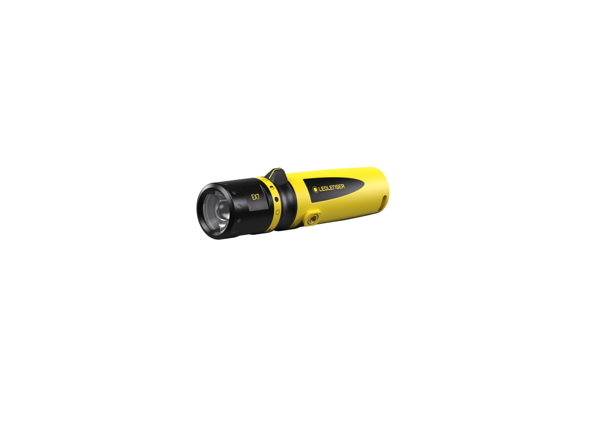 Ledlenser EX7 - zaklamp - 3x AA - 200 lumen - 120 m - IP68 - explosieveilig - zone 0