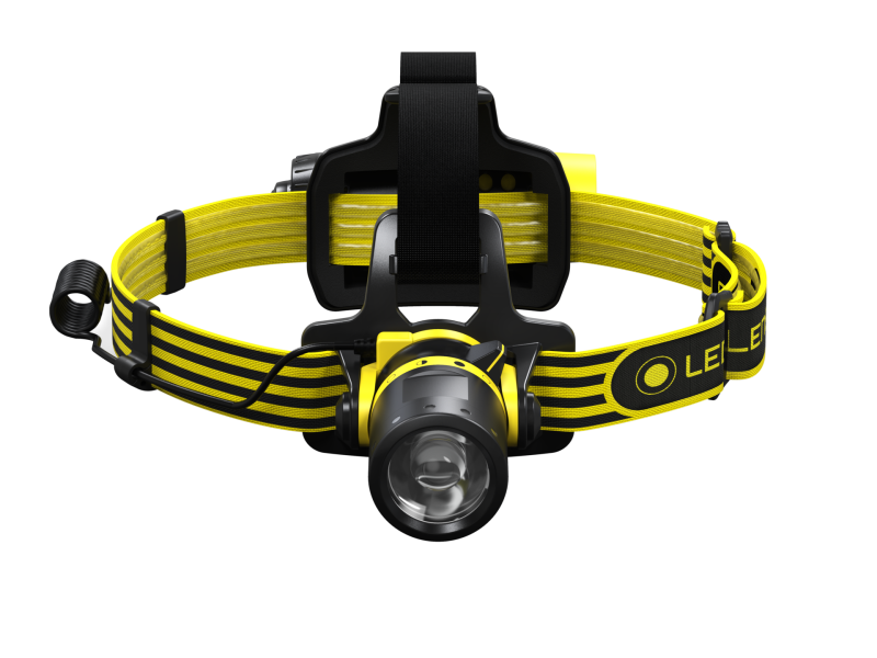 Ledlenser EXH8 - hoofdlamp - 3x AA - 180 lumen - 120 m - IP68 - explosieveilig - zone 0