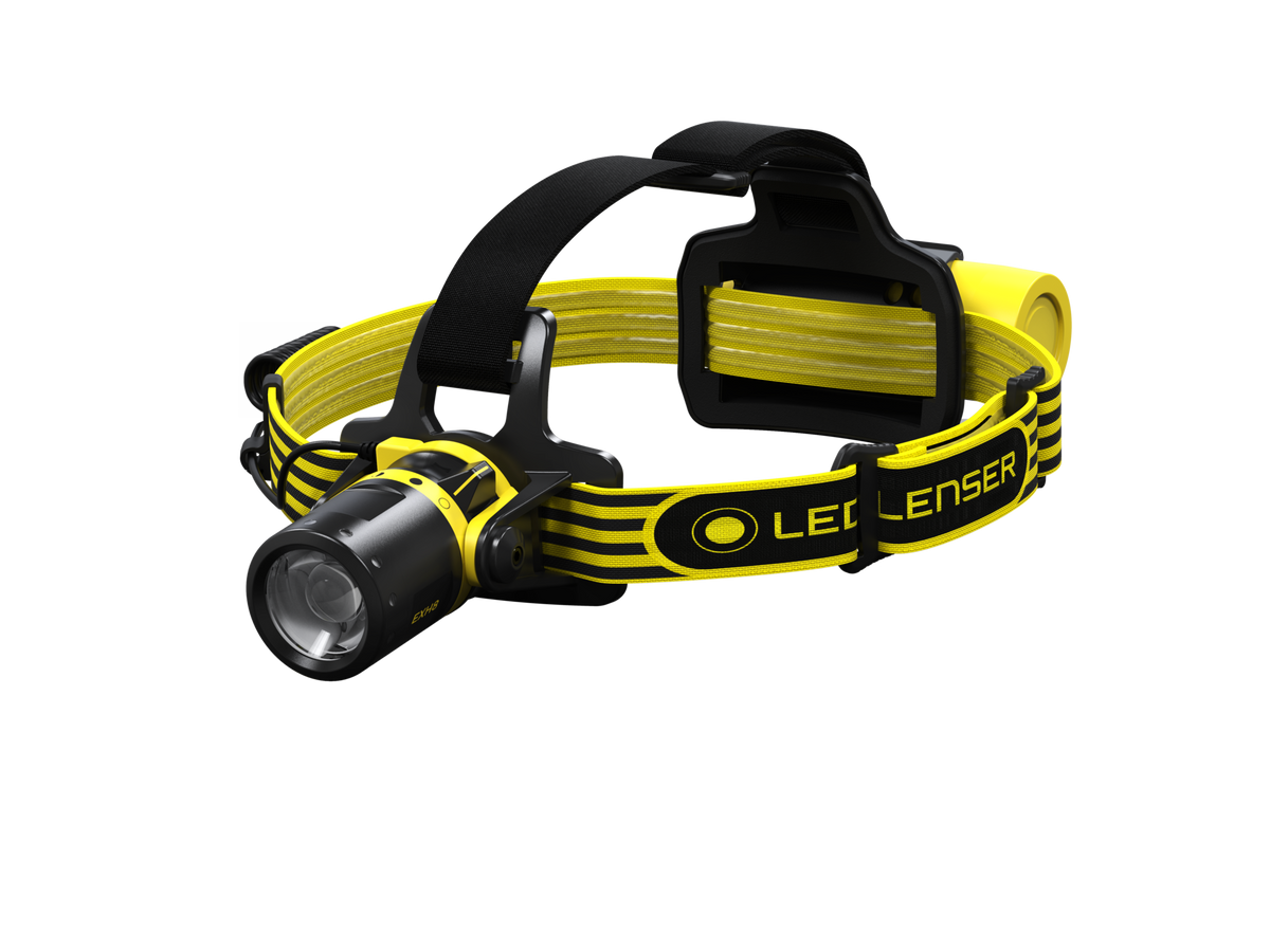 Ledlenser EXH8 - hoofdlamp - 3x AA - 180 lumen - 120 m - IP68 - explosieveilig - zone 0