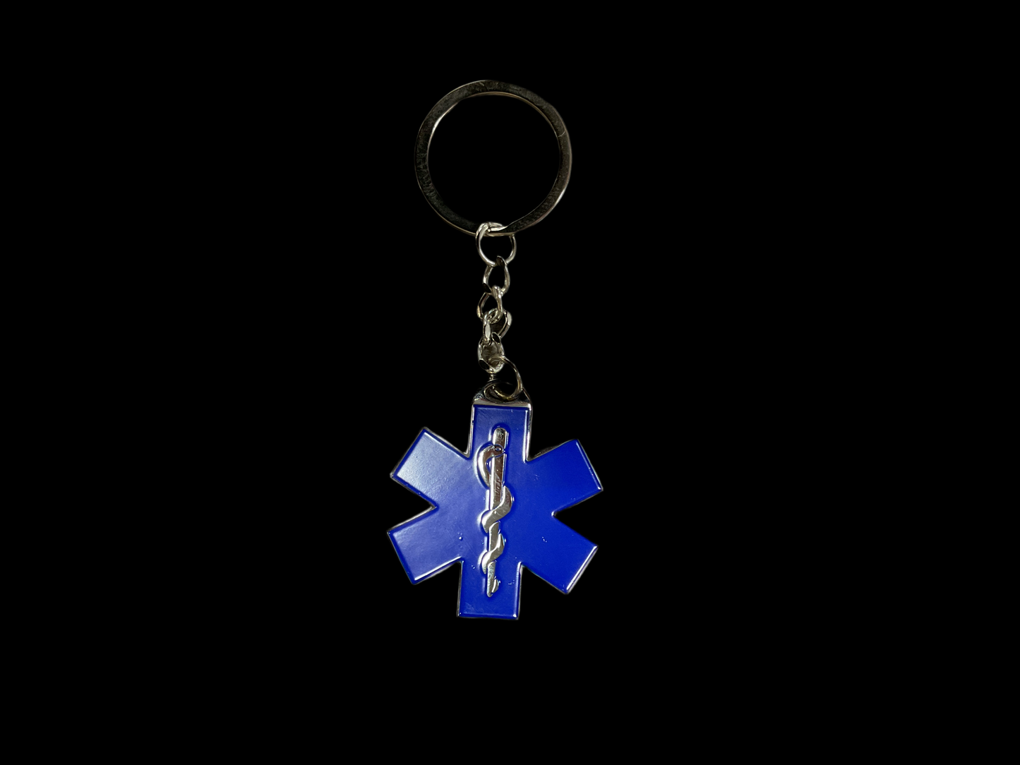 2D Sleutelhanger Star Of Life Metaal 2D