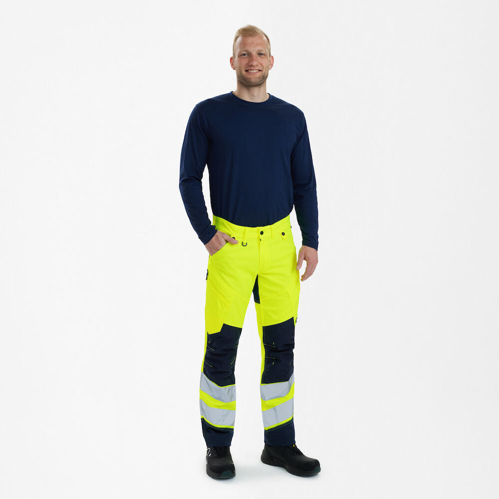 Engel - Safety Light Broek Fluo-Geel/Blue