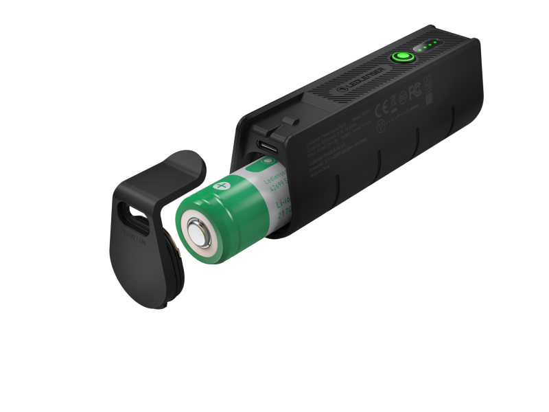 Ledlenser POWERBANK FLEX 5 - powerbank - 1x li-ion 21700 - 4.500 mAh - 16.65 Wh - IP65