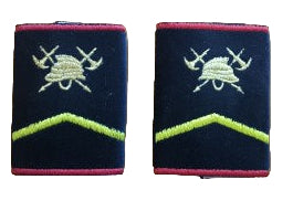 Schouderpassant geborduurd Sergeant