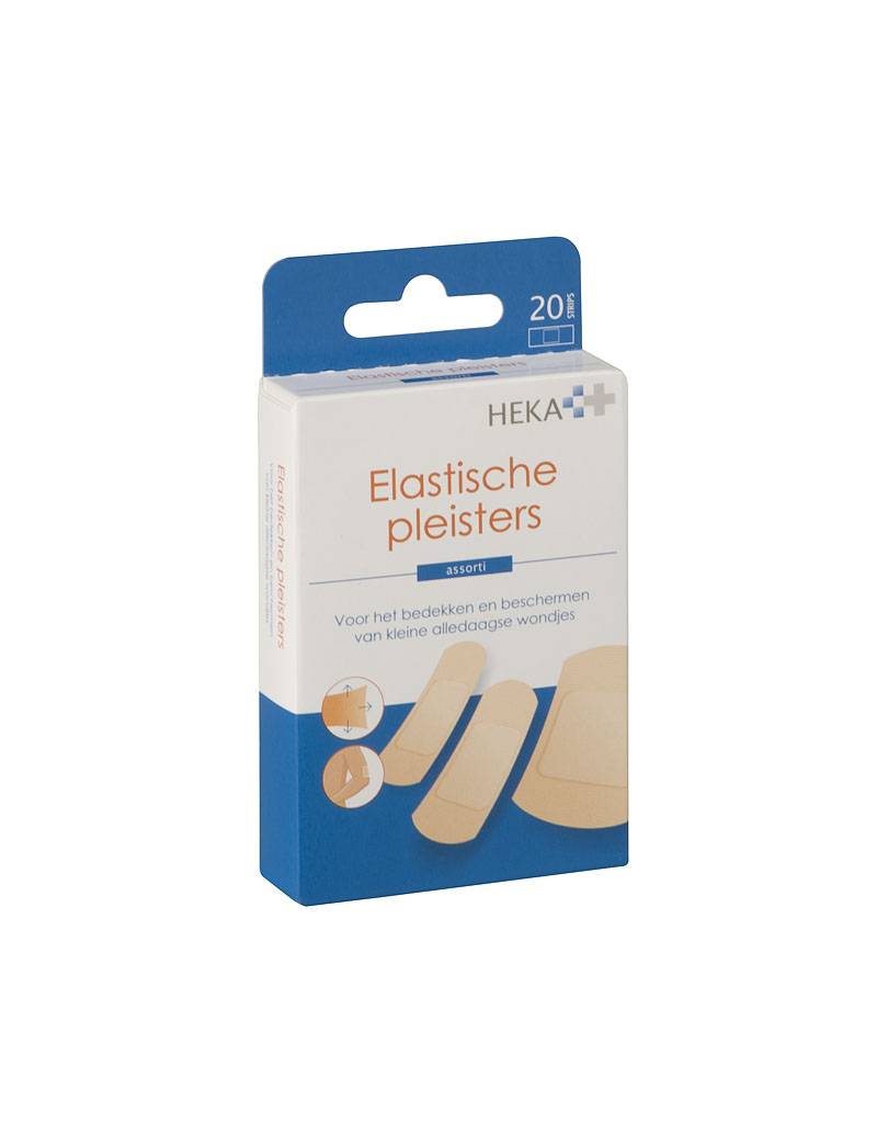 Heka elastische pleisters assorti per stuk