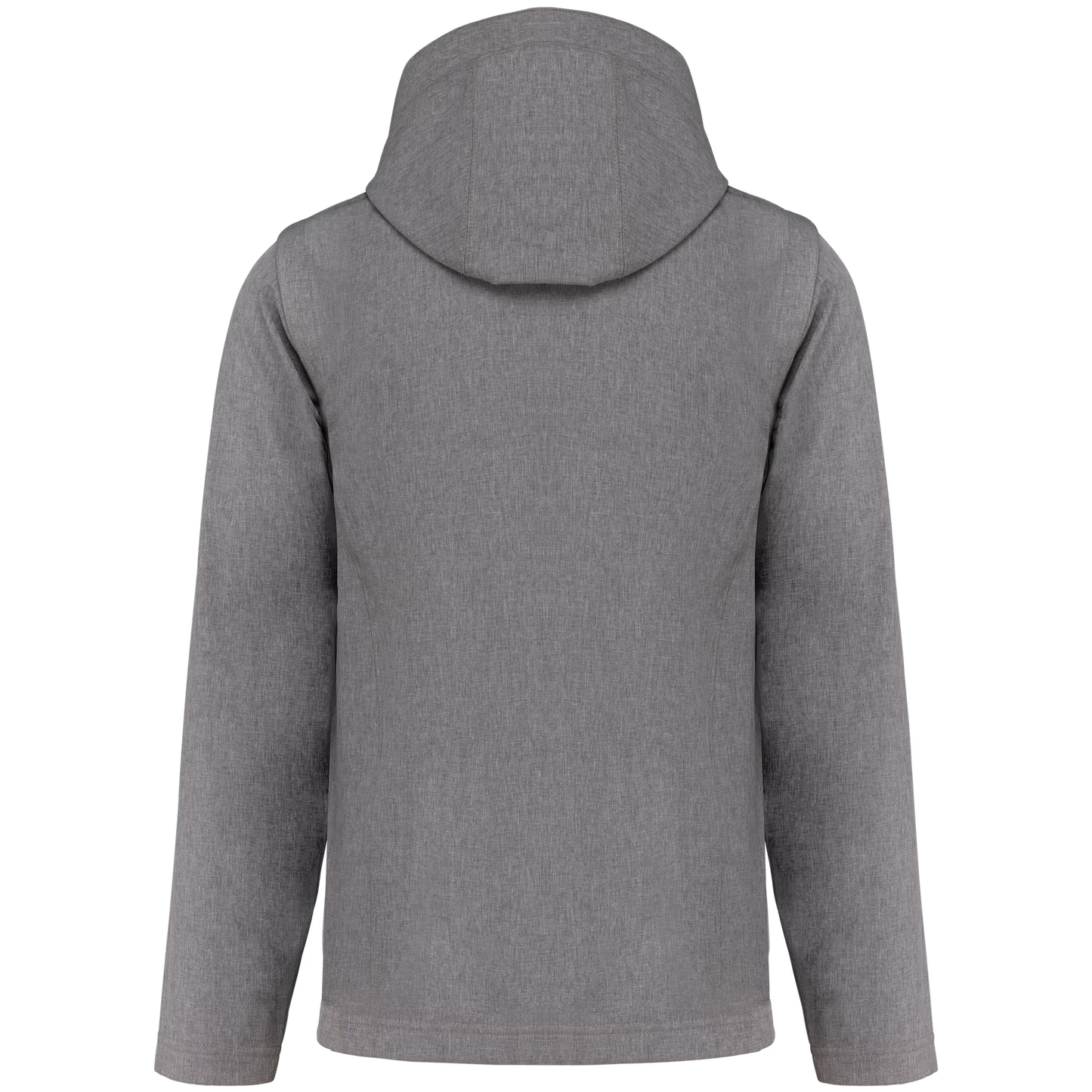K422 - 3-laags uniseks softshell jas met afneembare capuchon en mouwen