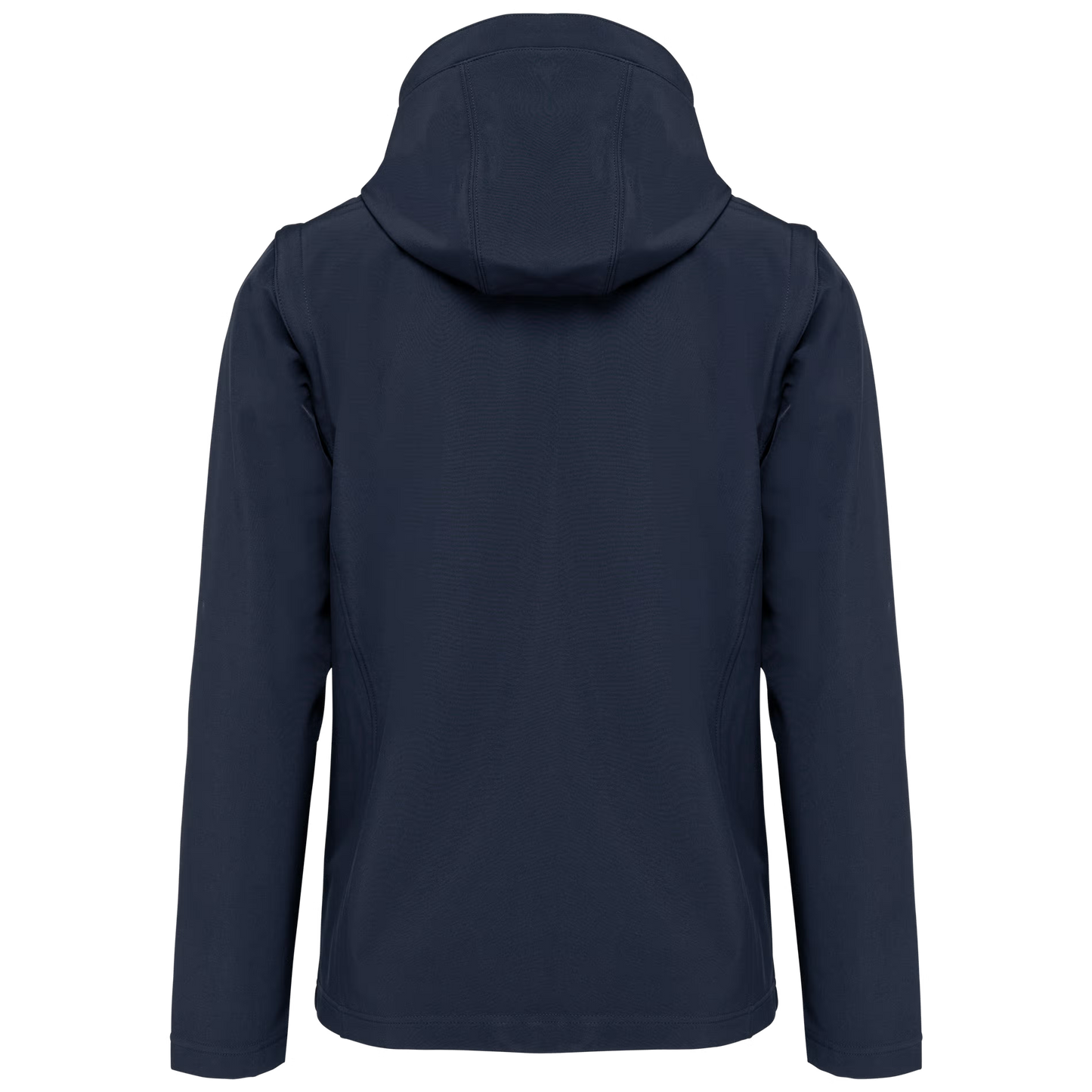 K422 - 3-laags uniseks softshell jas met afneembare capuchon en mouwen