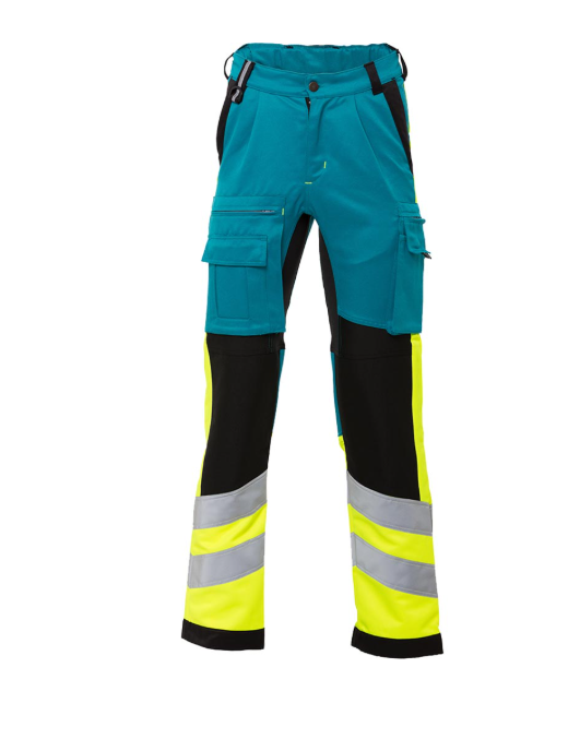 Rescuewear Unisex broek HiVis Stretch