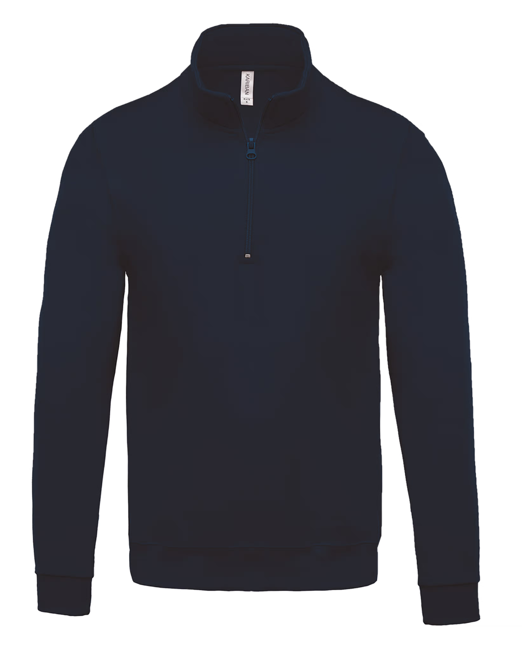 K478 - Sweater met ritskraag