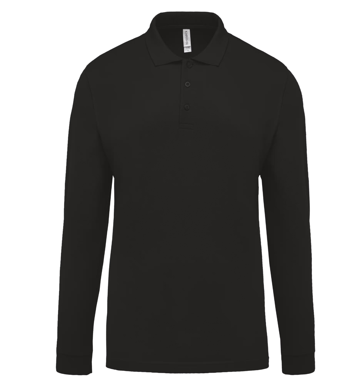 K256 Piqué - Herenpolo lange mouwen