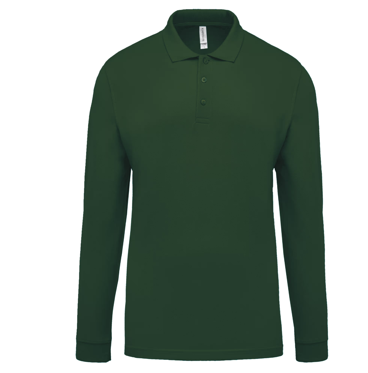K256 Piqué - Herenpolo lange mouwen