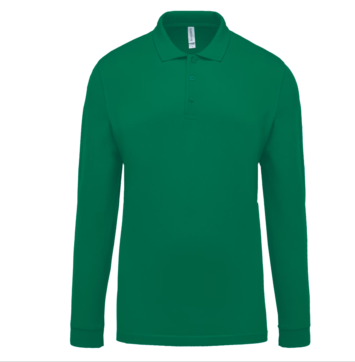 K256 Piqué - Herenpolo lange mouwen