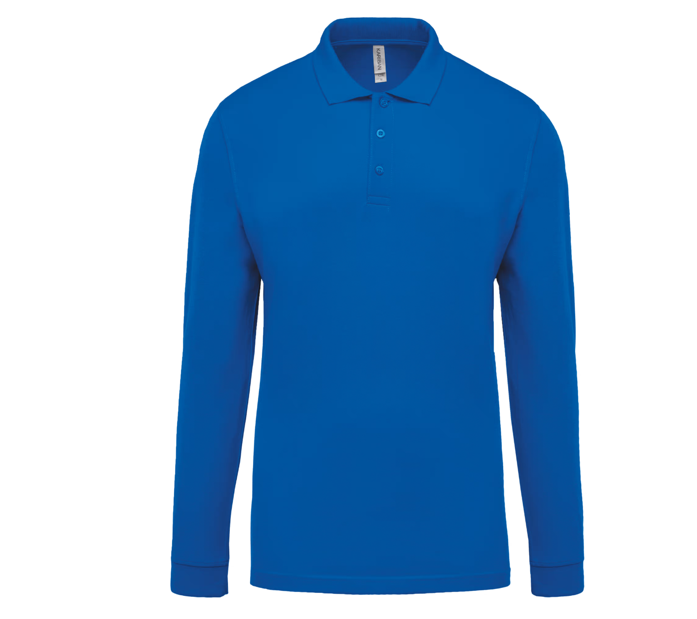 K256 Piqué - Herenpolo lange mouwen