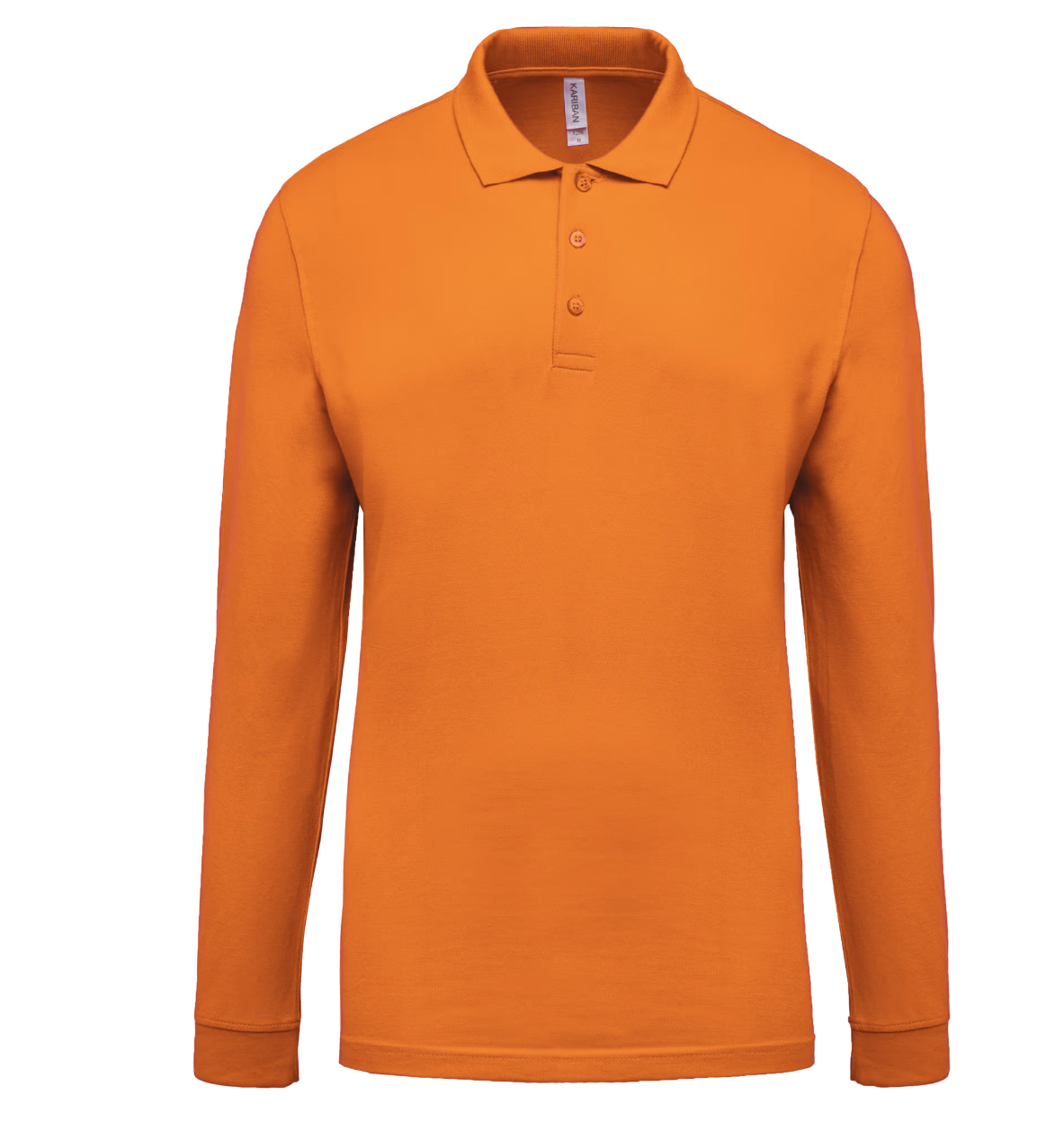 K256 Piqué - Herenpolo lange mouwen