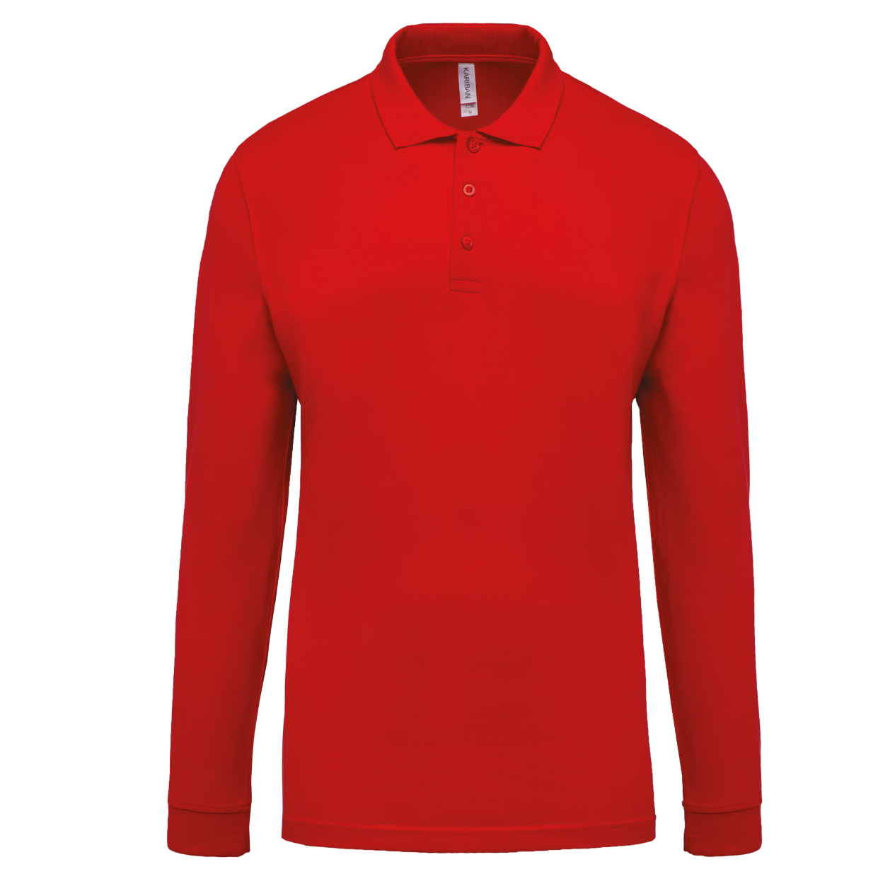 K256 Piqué - Herenpolo lange mouwen