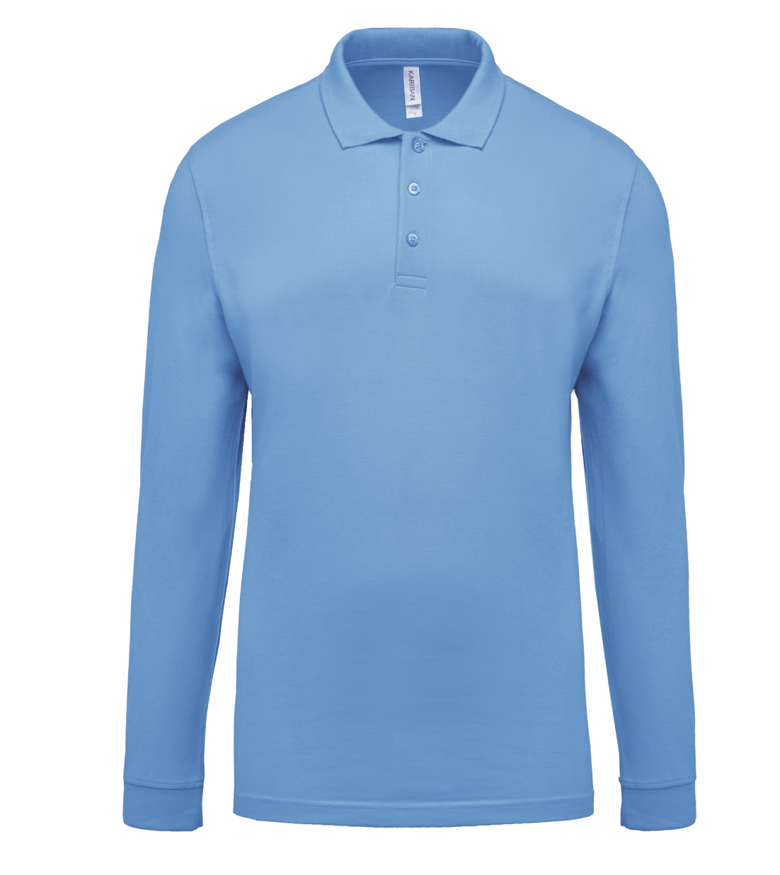 K256 Piqué - Herenpolo lange mouwen