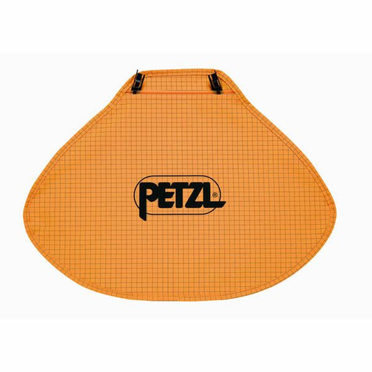 Petzl nekbescherming voor veiligheidshelm Fluo-Oranje