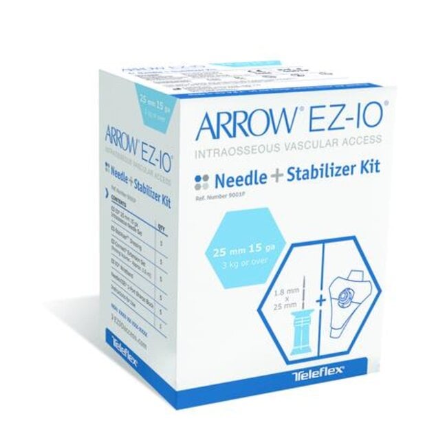 Arrow® EZ-IO®  Needle set 25mm, incl. Stabilizer & connector