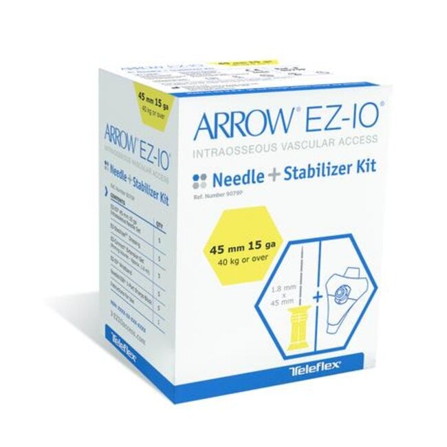 Arrow® EZ-IO® Needle set 45mm, incl. Stabilizer & connector