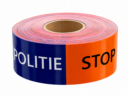 Afspanlint Politie "Stop"