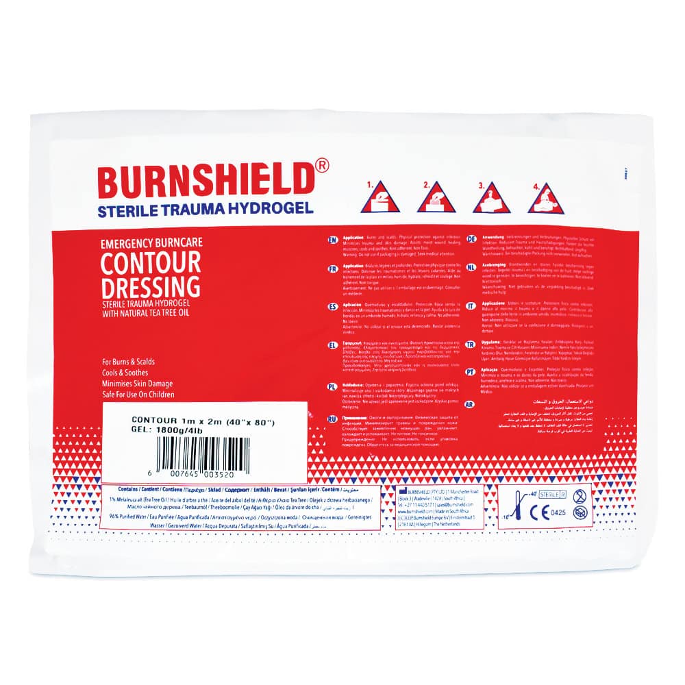 Burnshield - Brandwondkompres Contour deken 1m x 2m