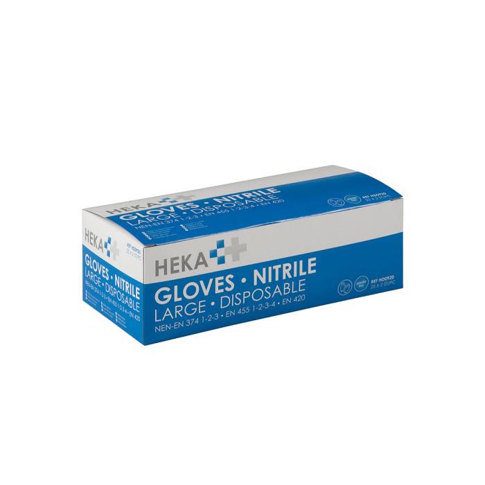 Heka - handschoenen nitrile L